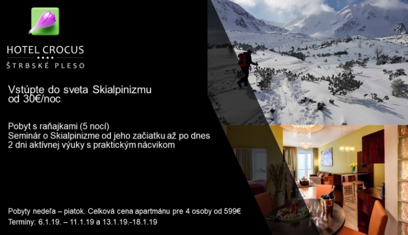 Hotel CROCUS **** Vysoké Tatry